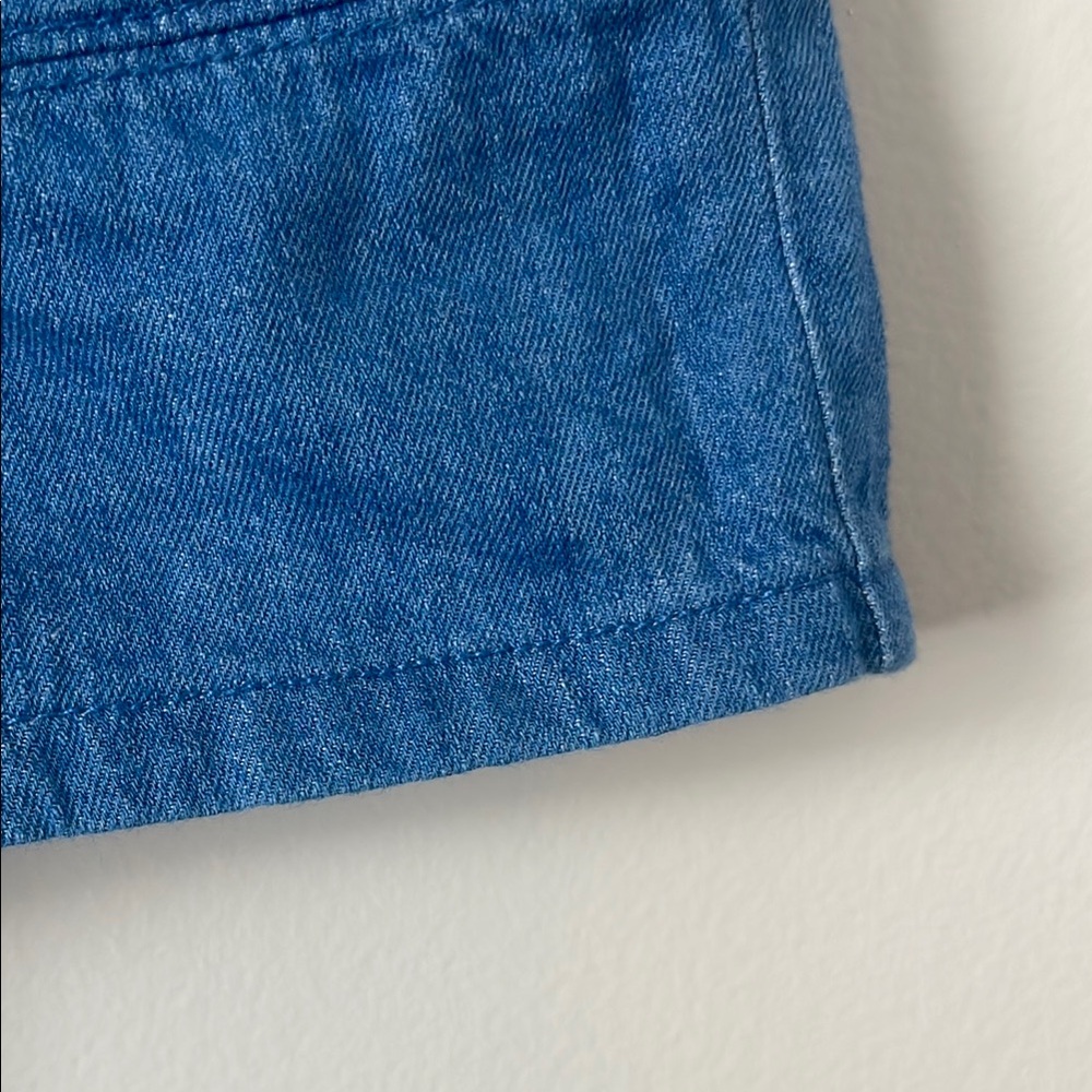 Old Navy High Waist Blue Women's Shorts - Picture 5 of 10